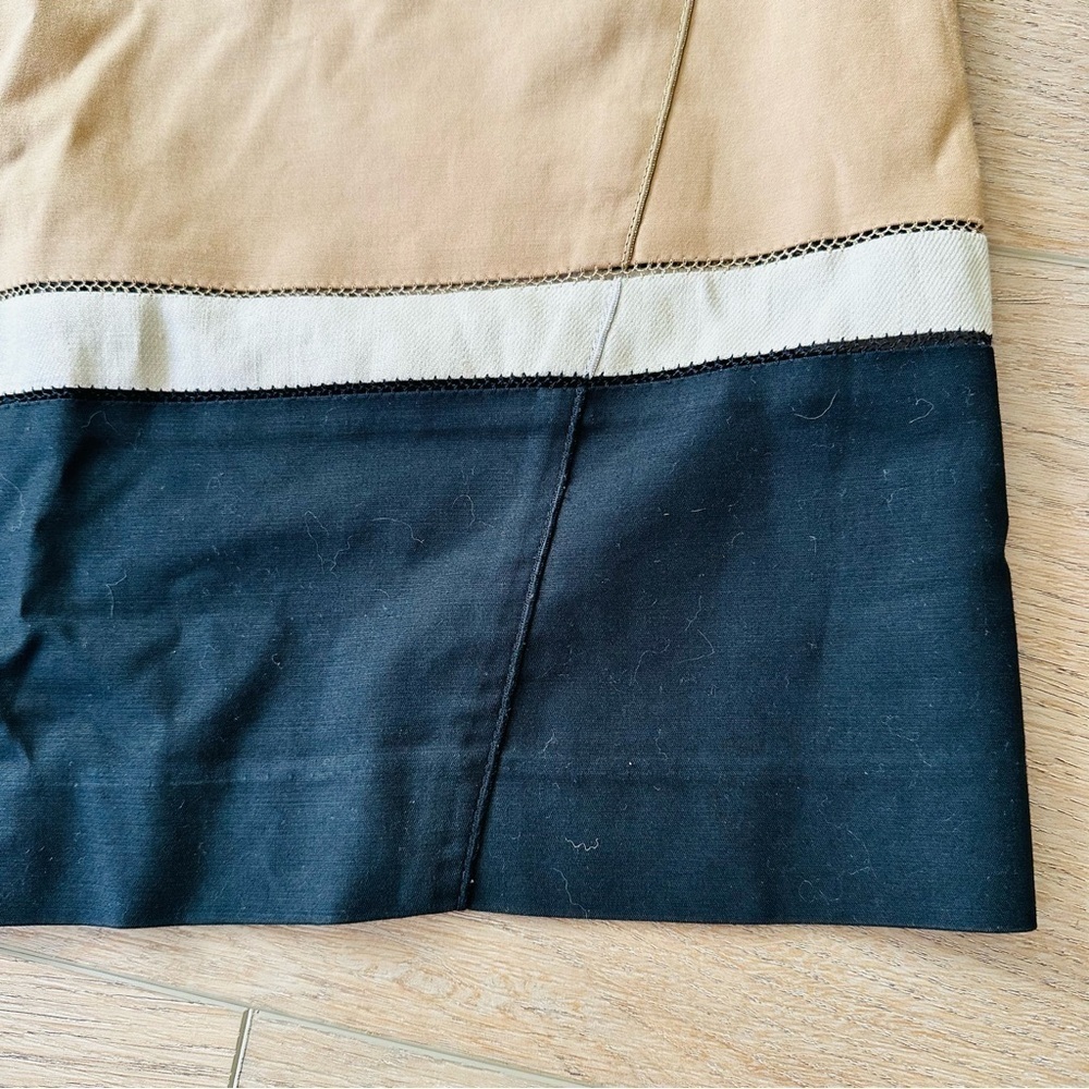 Lafayette 148 Farrah Color Block Shift Dress Size SMALL with pockets - Picture 7 of 7